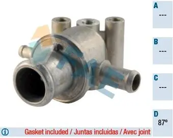 Термостат cnq/sei 900 впрыск FAE 5334787