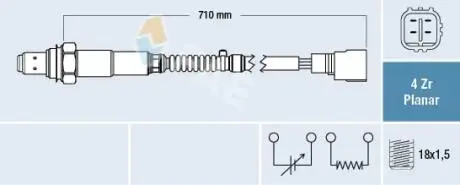 Лямбда-зонд FAE 77311