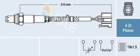 Лямбда-зонд FAE 77427