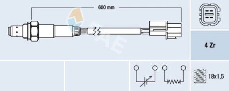 Лямбда-зонд FAE 77477