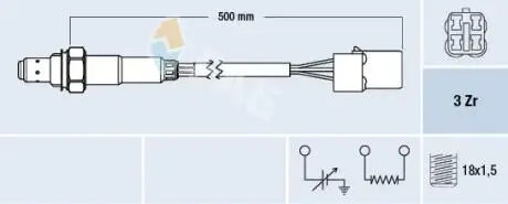 Лямбда-зонд FAE 77479
