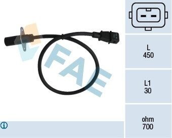 Датчик частоты вращения, управление двигателем FAE 79001