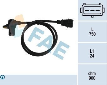 Датчик імпульсів, датчик частоти обертання, керування двигуном FAE 79058