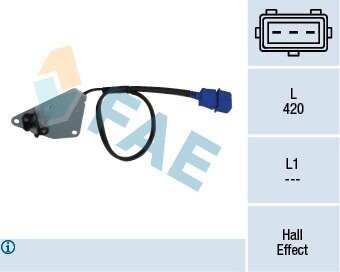 Датчик, положение распределительного вала FAE 79105