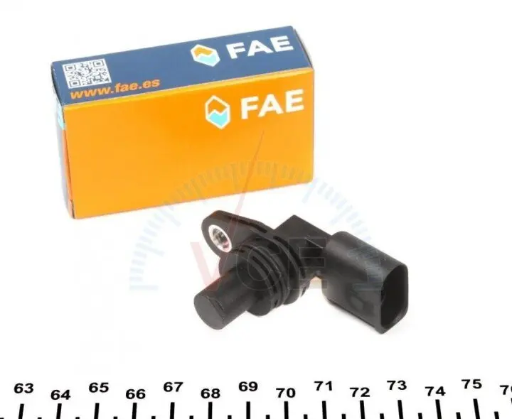 Датчик частоти обертання, керування двигуном; датчик, положення розподільного валу FAE 79129 (фото 1)