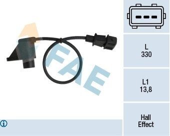 Датчик, положение распределительного вала FAE 79234