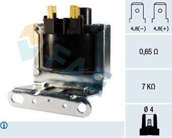 Котушка запалювання FAE 80262