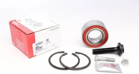 Комплект подшипника ступицы колеса FAG 713 6100 90