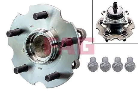 Подшипник ступицы (задней) Lexus NX 14-/Toyota RAV 4 2.0-2.5D 08-18 FAG 713 6217 00