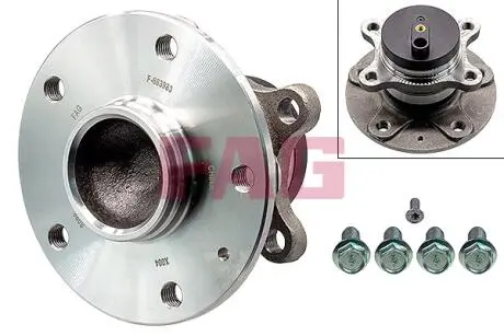 Комплект підшипника маточини колеса FAG 713 6235 40