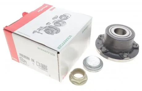 Подшипник ступицы (задней) Citroen C8/Peugeot 807 02- (+ABS) FAG 713 6400 10