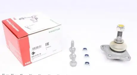 Шарнир независимой подвески / поворотного рычага FAG 825 0178 10