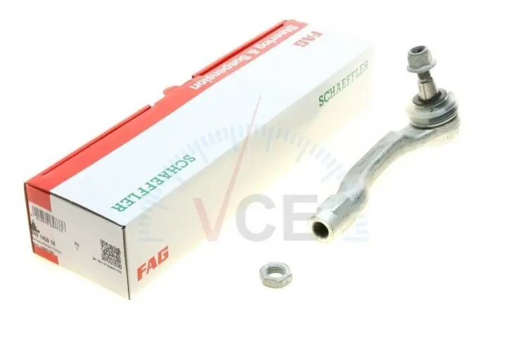 Наконечник тяги рулевой (l) citroen jumpy/peugeot expert 2.0 bluehdi 16- (l=185mm) FAG 840 1459 10 (фото 1)