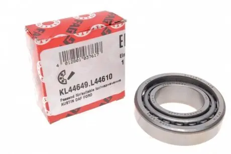 Підшипник маточини (задньої) kia rio -05/mazda 626 -87 (26.99x50.29x14.22) FAG KL44649.L44610