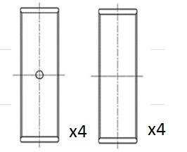 Вкладыши шатунные FAI BB2022-025