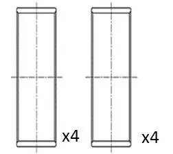Вкладыши шатунные renault master/opel movano 2.2/2.5dci 98- FAI BB2040STD