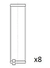 Вкладыши шатунные bmw 3 /5 95-09 m41/m47/n47 FAI BB2047STD