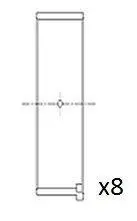 Вкладыши шатунные vw caddy i/ii 1.6/1.8 -97/t4/t5 2.0 90-15 (+0.25) FAI BB2064025