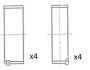 Шатунные вкладыши 0.50 psa 2.0hdi dw10a/b FAI BB2069-050 (фото 1)