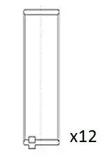 Вкладиші шатунні bmw 3 /5 /7 98-11 m57 FAI BB2076STD
