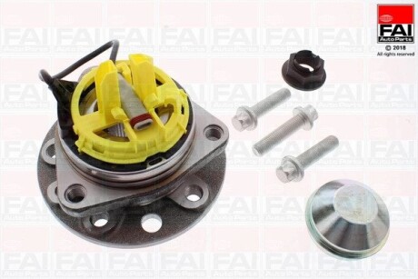 Opel подшипник передней ступицы (5 отв.) c abs astra h 04- FAI FHBK1062