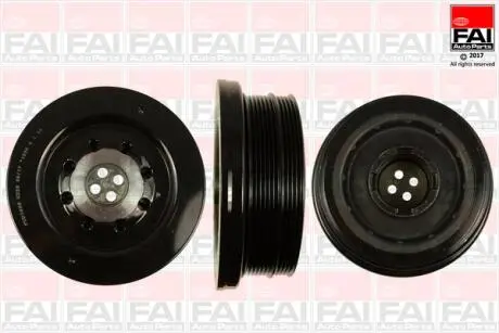 Bmw шкив коленвала e46,90,60,x3,x5,x6 3.0 d FAI FVD1035