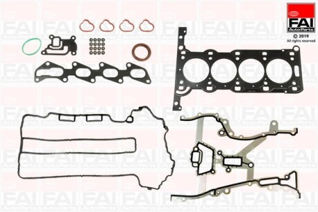 Opel комплект прокладок верхній з прокладкою гбц astra g/h, combo, corsa 1.2/1.4 FAI HS1322