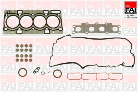 Ford к-кт прокладок головки цилиндра (с прокладкой гбц) c-max ii, focus iii, s-max 1.6 ecoboost 10-, volvo FAI HS1654