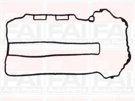 Прокладка клапанной крышки opel astra corsa 1.2-1.4 00- FAI RC1322S