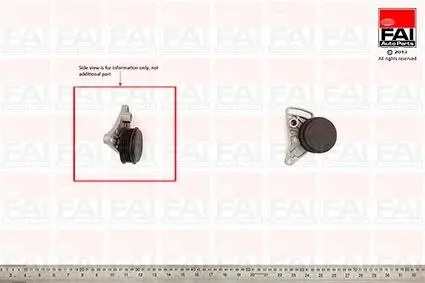 Натяг пояса приводного vw passat 1.9 tdi 00- FAI T1000