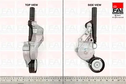 Натяжник пояса приводного audi a3/seat toledo/skoda octavia/vw golf 99- FAI T1004