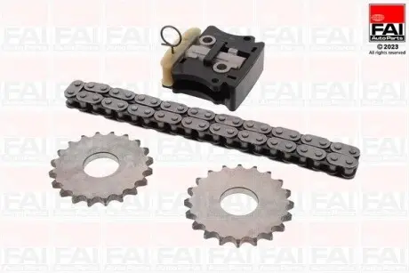 Fiat к-кт цепи грм ducato 2.3d 02-,iveco daily iii FAI TCK199NG