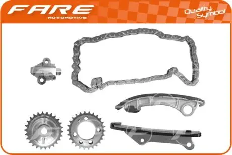 Цепь грм кол-т renault master ii/opel movano 98-/nissan interstar 02- FARE SA 12909