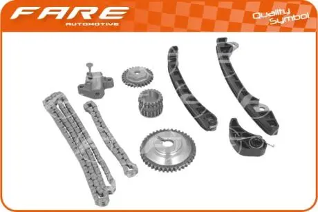 Ланцюг грм кол-т nissan juke 10-/qashqai/qashqai+2 i 06-14 FARE SA 13852