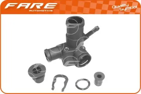 Патрубок с прокладкой, с пробкой FARE SA 3542