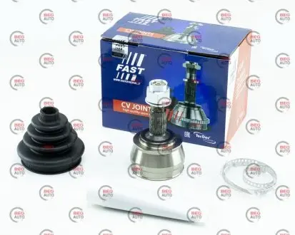 ШРУС внеш. 22x21x51 m22x1,5 fiat grande punt opel adam, corsa d 1.0-1.4lpg 10.05- Fast FT25055K