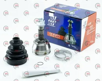 ШРУС зовнішній комплект 1.2 8V ft, 1.4 8V ft, 1.6 16V ft, 1.9D ft Fiat Doblo 00-09 Fast FT25065K