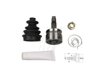 Шарнирный комплект, приводной вал. Fast FT25077K