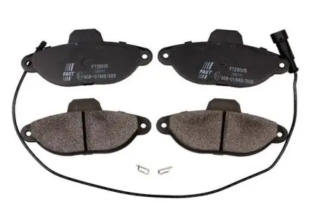 Колодки тормозные дисковые передние CHEVROLET Volt 11-;FIAT 500 07-,500 C 09-,CINQUECENTO (170) 91-99,FI Fast FT29005