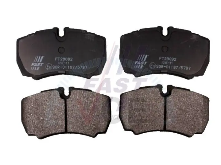 Колодки тормозные дисковые задние IVECO Daily E5 11-14,Daily E6 14-,DAILY E3 00-05,DAILY E4 06-11,DAILY III c Fast FT29092 (фото 1)