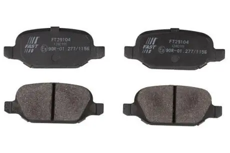 Колодки тормозные alfa 147 /156 00> зад Fast FT29104
