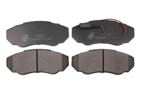 Колодки тормозные дисковые передние CITROEN JUMPER c бортовой платформой/ходовая часть (230) 94-02,JUMPER c бортовой Fast FT29107