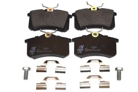 Колодки тормозные дисковые задние без датчика AUDI A1 10-18,A2 00-05,A3 96-12,A4 95-08,A6 97-04,A8 94-02,TT 98-06,A1 (8X1) 10- Fast FT29520