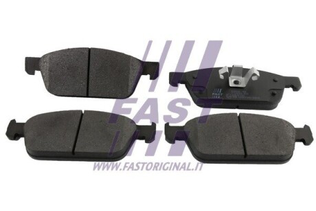 Колодки гальмівні дискові передні FORD FOCUS III 11-,FOCUS III 14-,FOCUS III Turnier 12-,FOCUS III 14- Fast FT29555