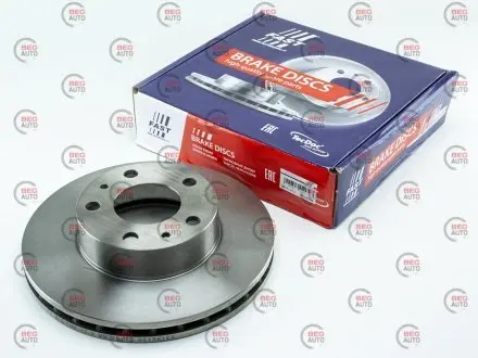 Диск тормозной передний вентилируемый левый правый D280 CITROEN Jumper 06-14; FIAT Ducato 06-14; PEUGEOT Boxer 06-14 Fast FT31108