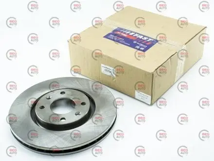 Диск гальмівний передній вентильований CITROEN BERLINGO 08-,BERLINGO (MF) 99-11,BERLINGO (B9) 14-,BERLINGO c бо Fast FT31112