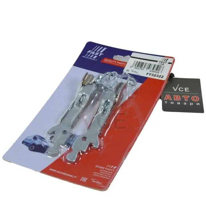 Фото 1 - Саморегулятор тормозных колодок l/r set 98- Fast FT32322 Саморегулятор тормозных колодок l/r set 98- Fast FT32322 (фото 1)
