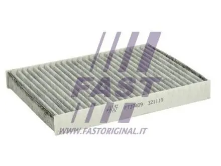 Фильтр салона угольный прямой FIAT DOBLO (119) 01-,DOBLO Cargo (223) 01-,IDEA 03-,PALIO Weekend (1 Fast FT37409