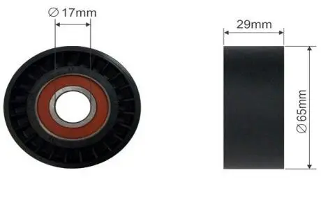 Ролик ремня генератора Fiat Doblo 1.9 JTD (00-) Fast FT44554