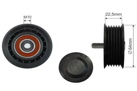 Натяжитель Fast FT44588